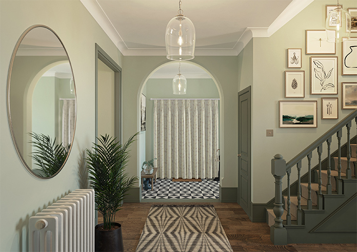 Dragonflies, Soft Green - Made to Measure Curtains - Image 15